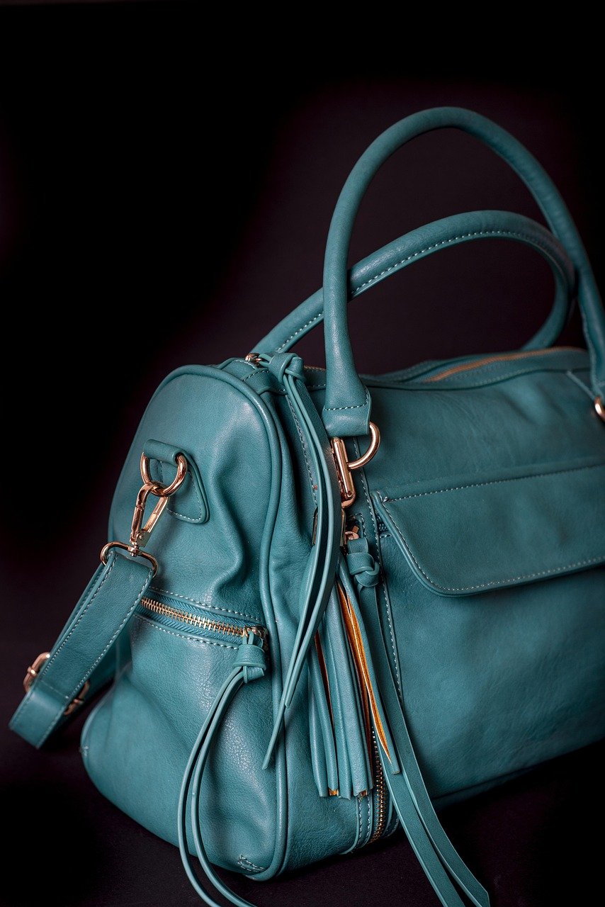bag, green, shopping bag, woman, shopping, handle, shoulder strap